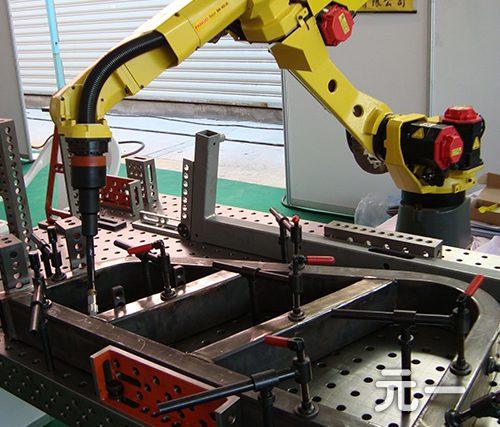 鋁合金組件萬能焊接平臺